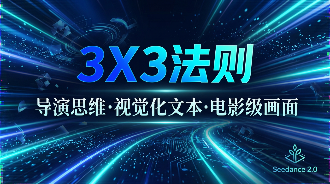 拒绝“PPT动画”：掌握这套“视觉工程学”，让 Seedance 2.0 直出电影级大片