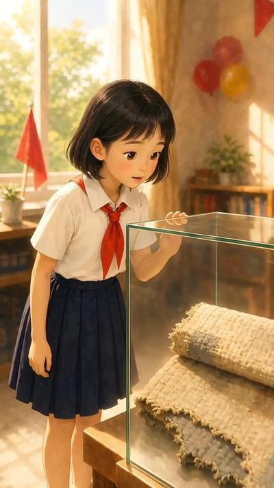 六一短片-半条被子